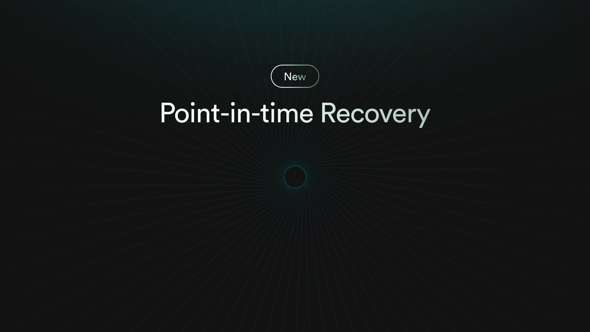 Point in Time Recovery is now available for Pro projects thumbnail