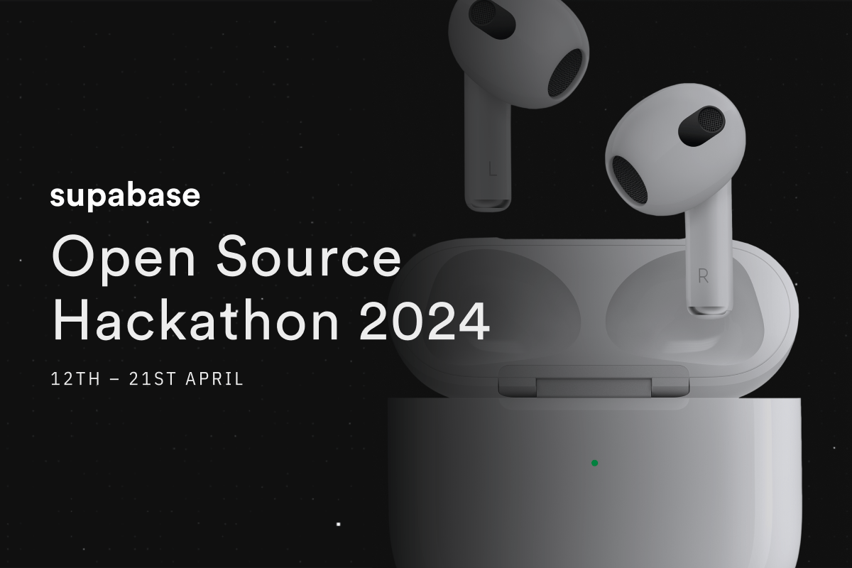 Supabase Open Source Hackathon 2024 thumbnail